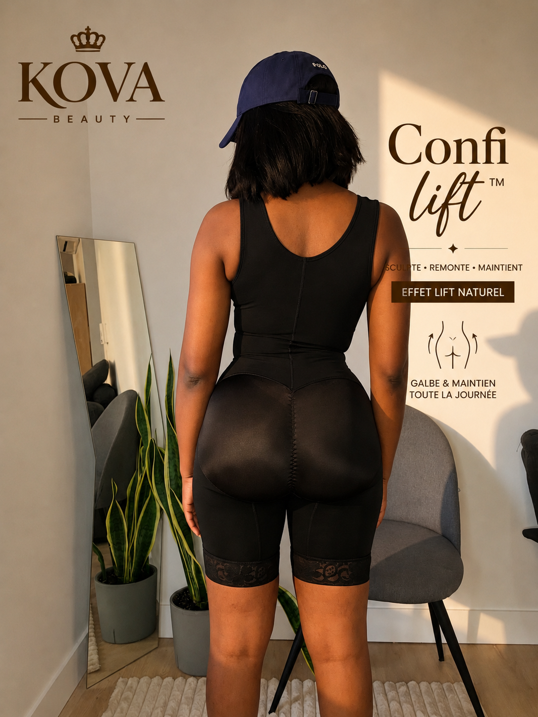 Confi Lift KOVA™
Le maintien intégral qui sublime vos courbes en toute confiance. ✨