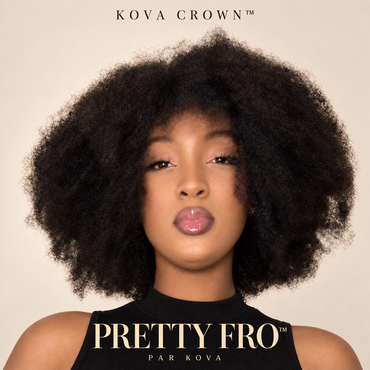 PRETTY FRO™ — Perruque afro | KOVA CROWN™